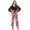 Цветен дамски панталон с ластик