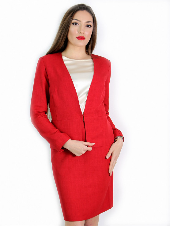 Дамско червено сако