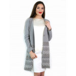 Ефектно сиво манто