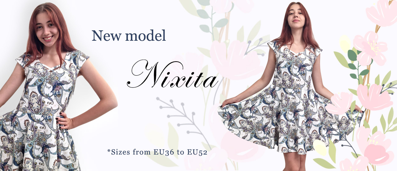 Printed dress Nixita